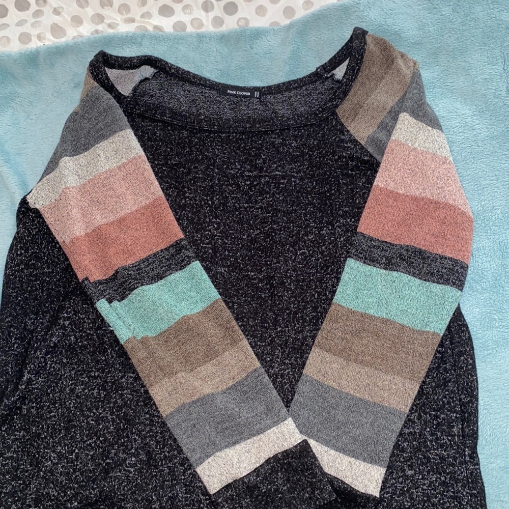 Pink Clover: Brooke Brushed Knit Top